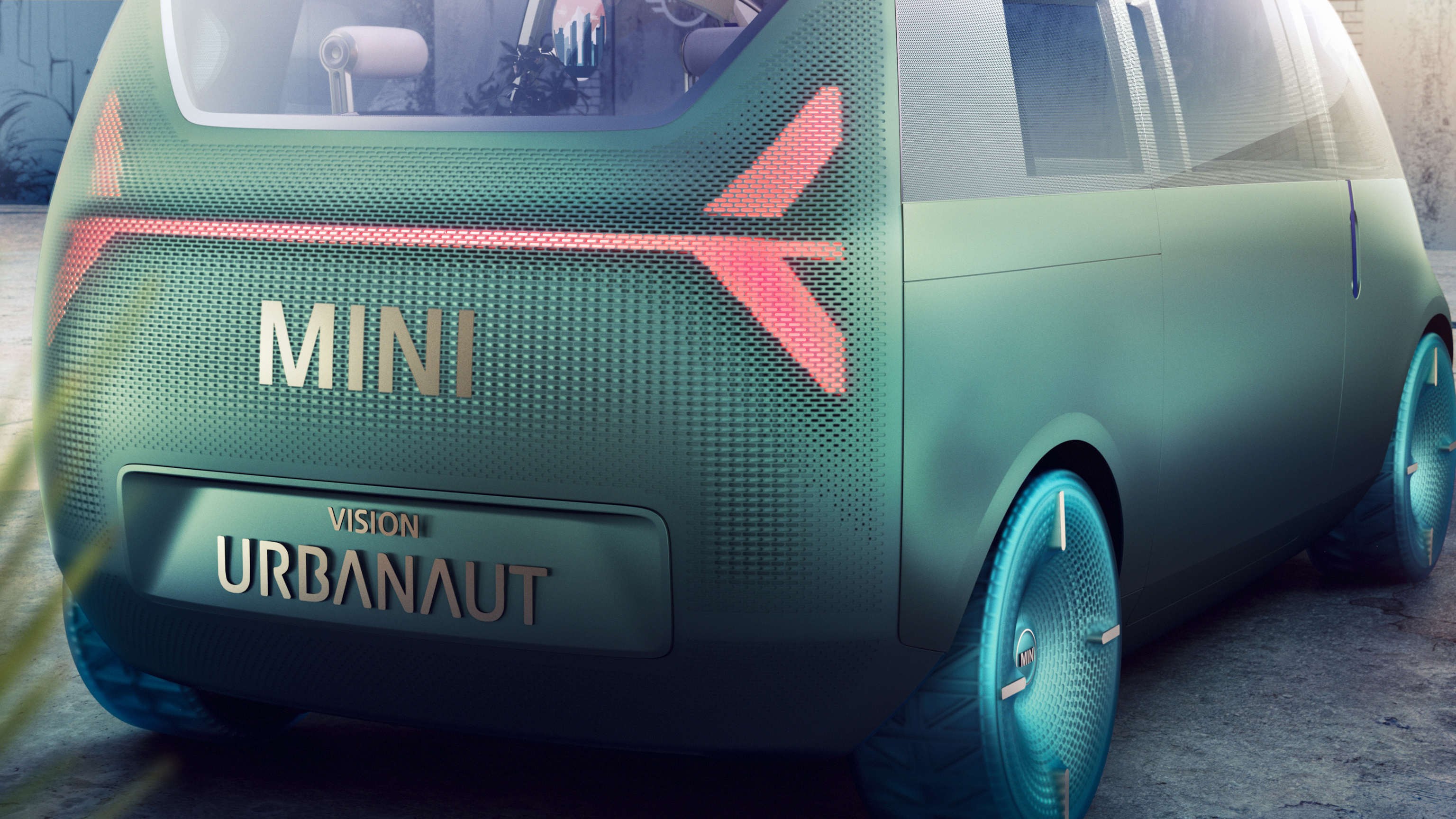 Perte trasera del MINI Vision Urbanaut